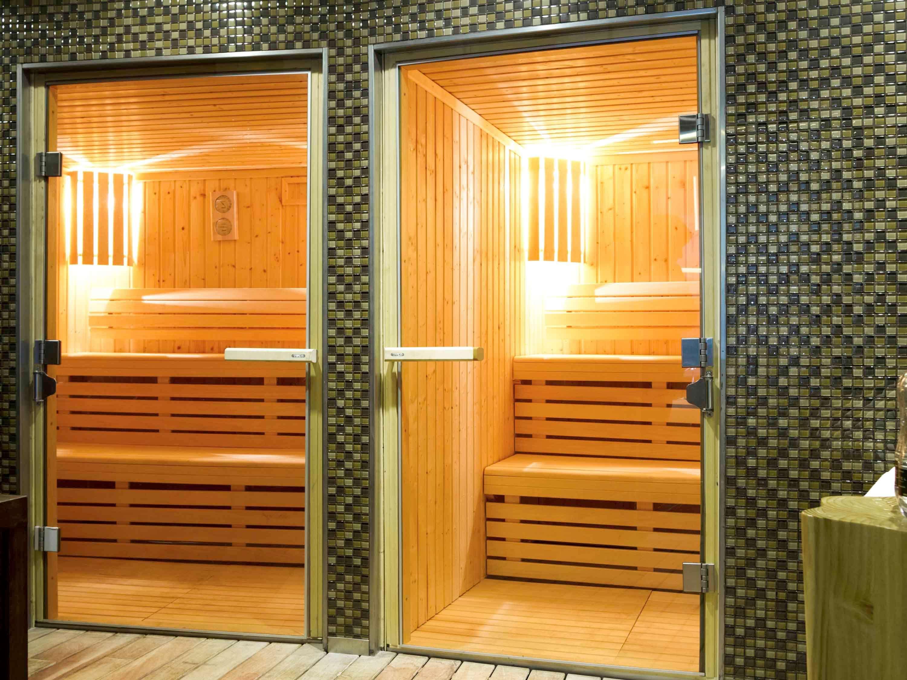 Sofitel Montevideo Casino Carrasco & Spa Bagian luar foto Sauna