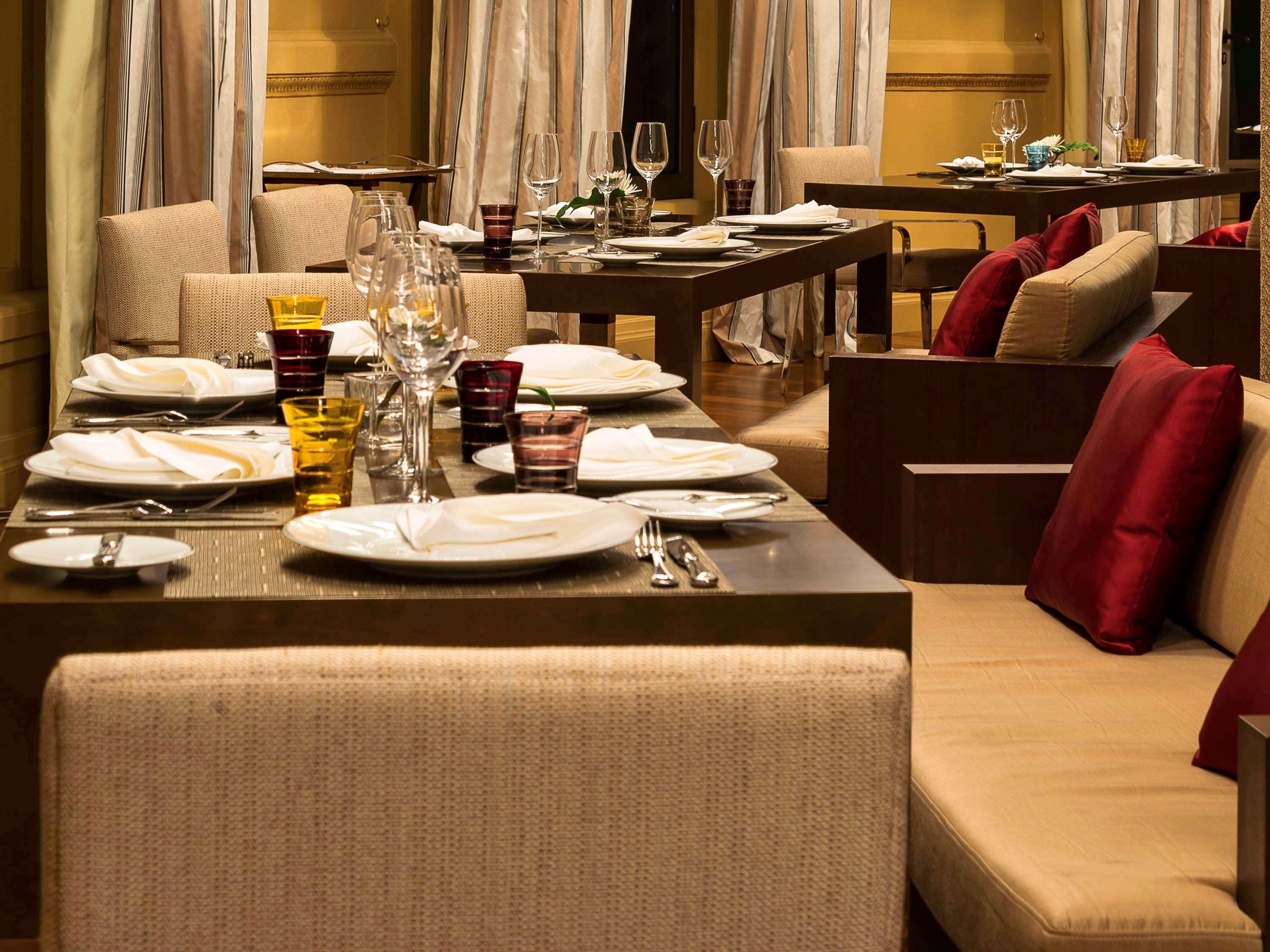Sofitel Montevideo Casino Carrasco & Spa Bagian luar foto The interior of the restaurant