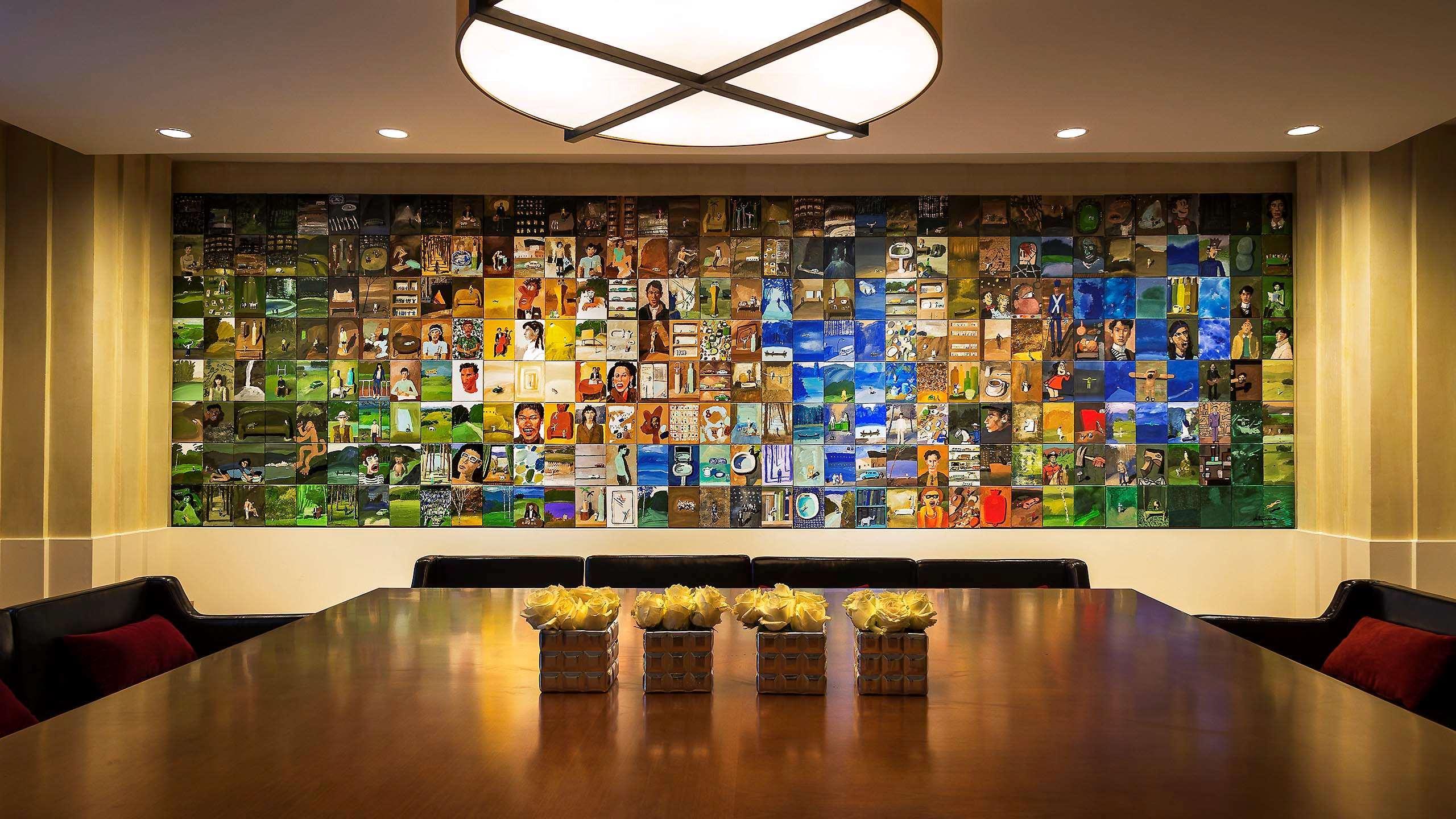 Sofitel Montevideo Casino Carrasco & Spa Bagian luar foto The Wall of Fame at the headquarters of the National Basketball Players Association